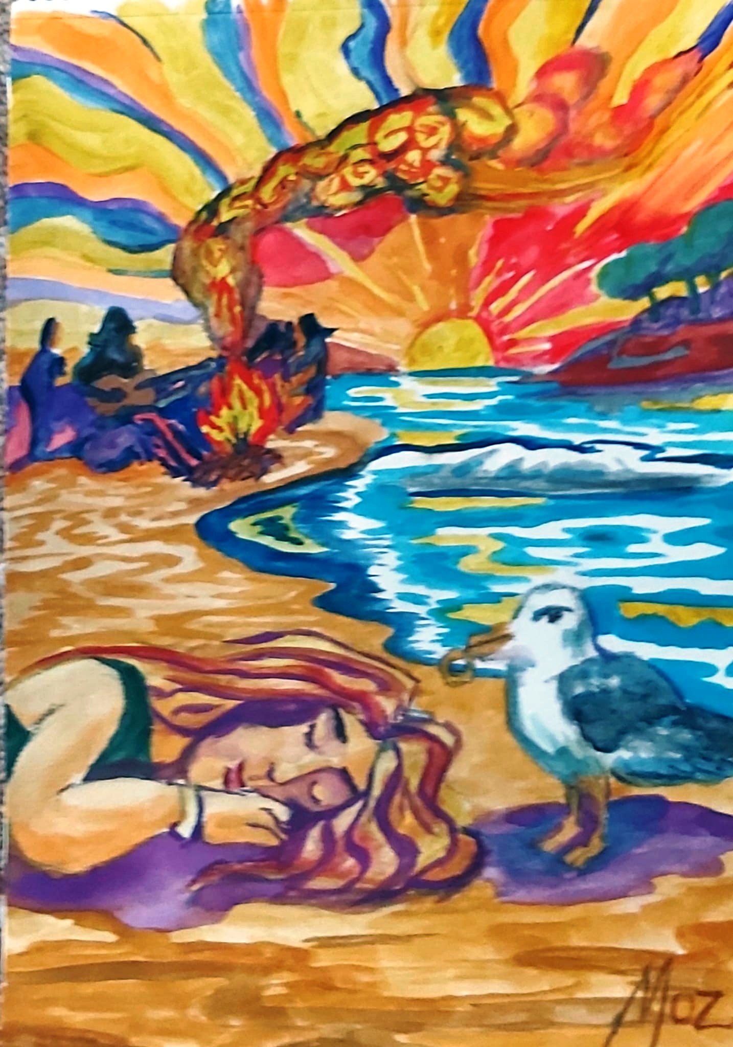 Paper Sun by Moz