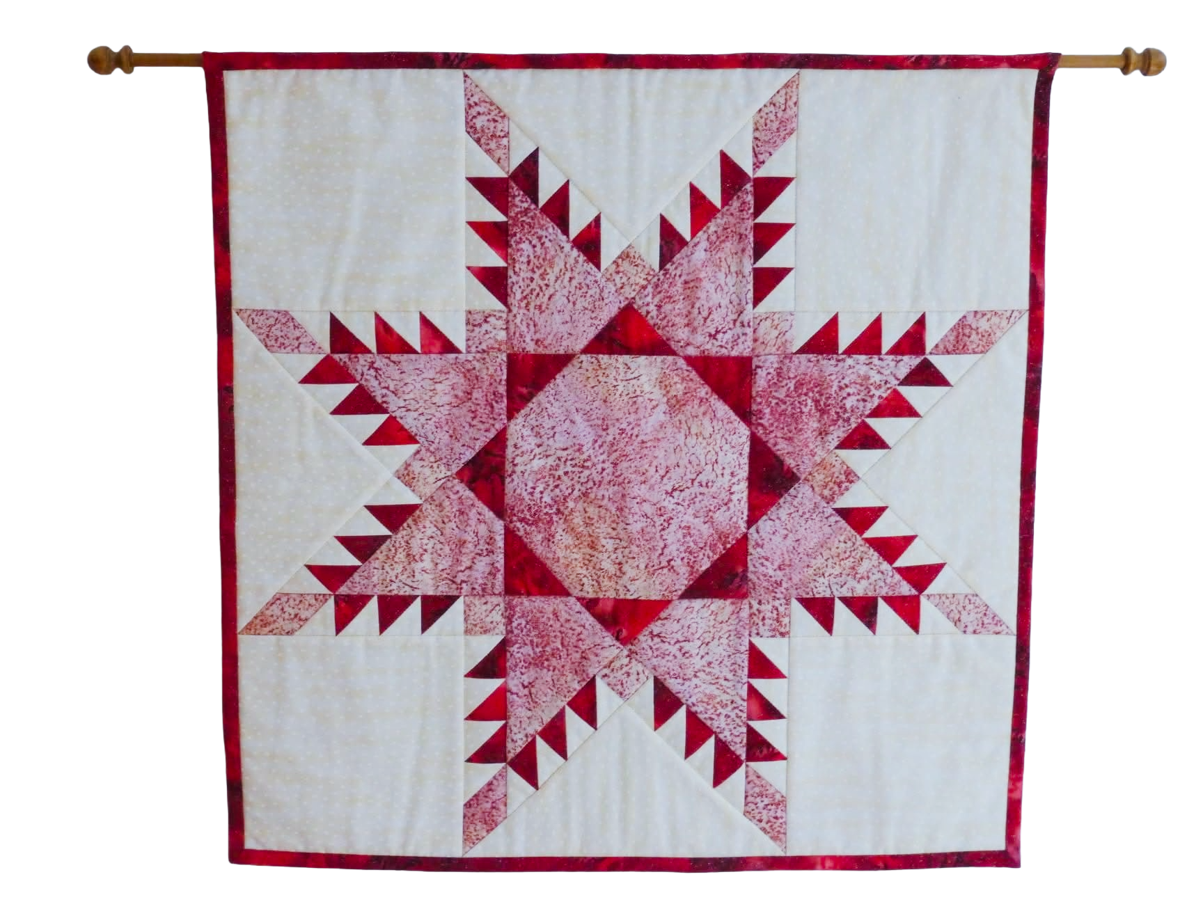 Feathered Star Wall Hanging